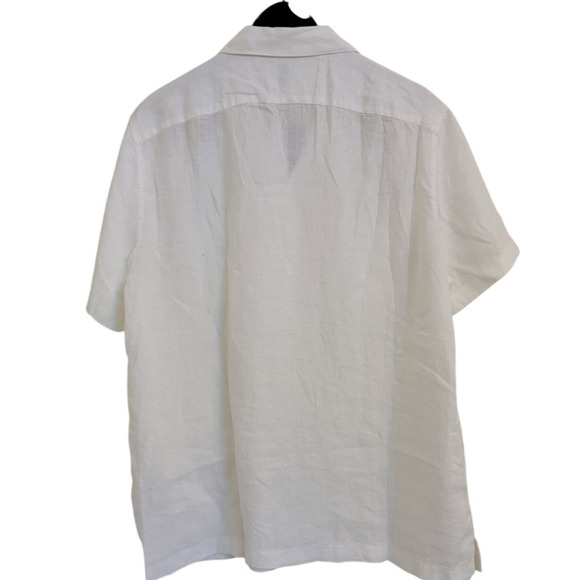 NWT J. Crew Baird McNutt Irish Linen Shirt White XL - Picture 5 of 9